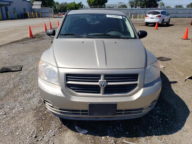 1B3HB28A99D172959 - 2009 DODGE CALIBER SE GOLD photo 5