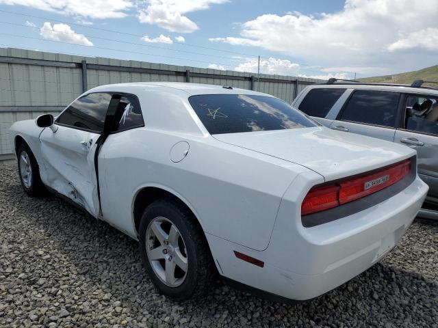 2B3CJ4DV9AH306541 - 2010 DODGE CHALLENGER SE WHITE photo 2