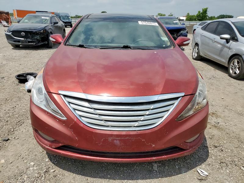 5NPEC4AC6DH595765 - 2013 HYUNDAI SONATA SE მუქწითელი ფოტო 5