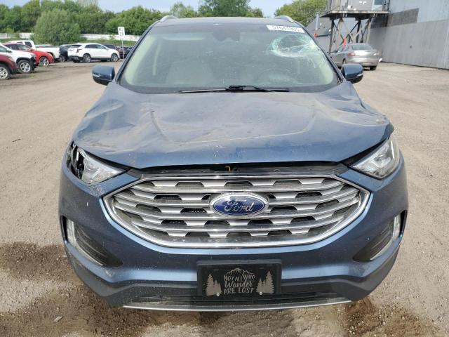 2FMPK3J96KBC74226 - 2019 FORD EDGE SEL Blau Foto 5