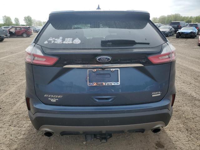 2FMPK3J96KBC74226 - 2019 FORD EDGE SEL Blau Foto 6