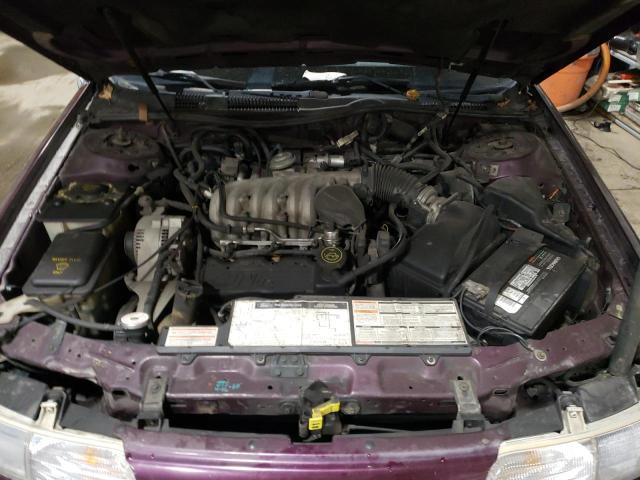 1FACP52U6NG208555 - 1992 FORD TAURUS GL PURPLE photo 11