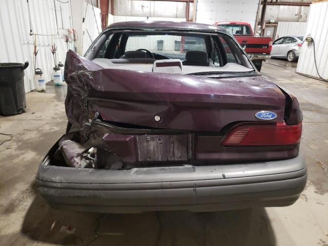 1FACP52U6NG208555 - 1992 FORD TAURUS GL PURPLE photo 6