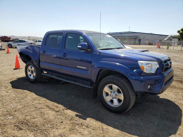 3TMJU4GN1FM184064 - 2015 TOYOTA TACOMA DOUBLE CAB PRERUNNER BLUE photo 4