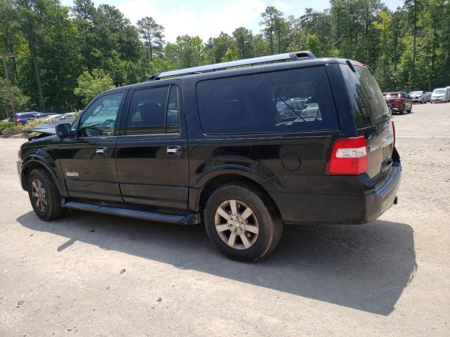 1FMFK19537LA88944 - 2007 FORD EXPEDITION EL LIMITED BLACK photo 2