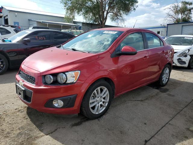 1G1JC5SH7E4197852 - 2014 CHEVROLET SONIC LT RED photo 1