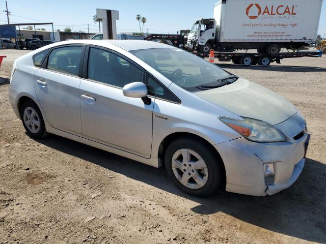 JTDKN3DU9B5311490 - 2011 TOYOTA PRIUS SILVER photo 4