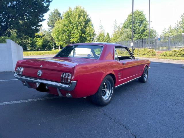 6R07C136409 - 1966 FORD MUSTANG 2D RED photo 4