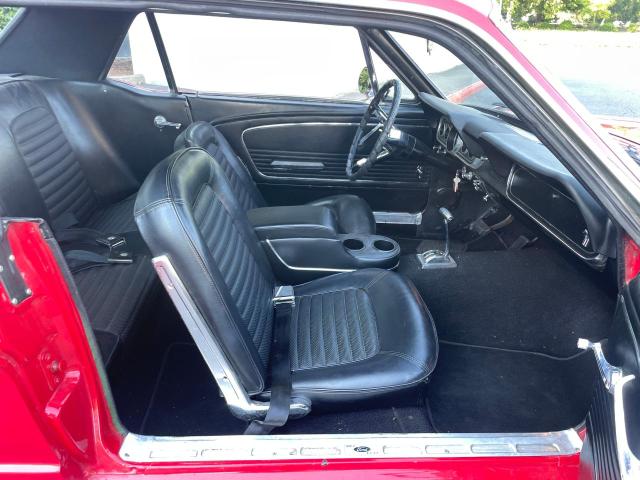 6R07C136409 - 1966 FORD MUSTANG 2D RED photo 5