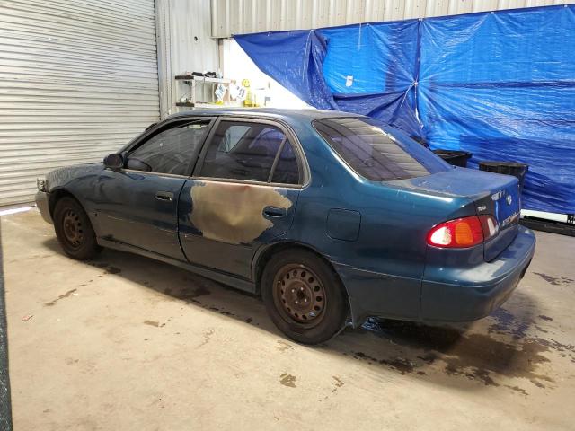 2T1BR18E3WC043802 - 1998 TOYOTA COROLLA VE BLUE photo 2