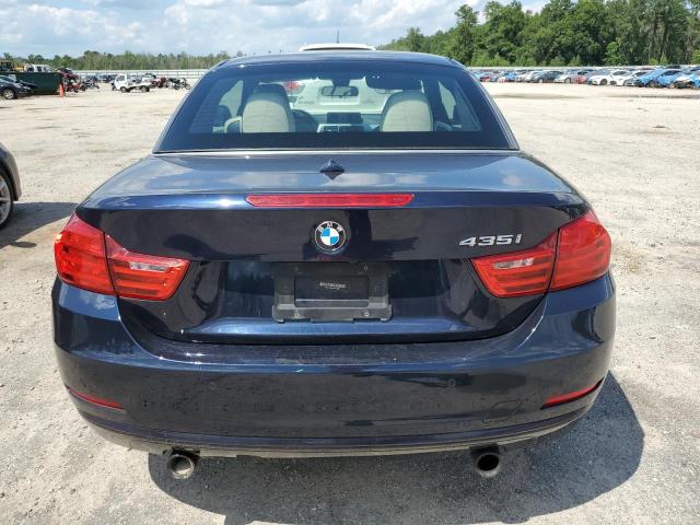 WBA3T3C54EJ877067 - 2014 BMW 435 I BLUE photo 6