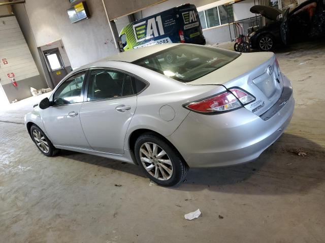 1YVHZ8DH9C5M42736 - 2012 MAZDA 6 I SILVER photo 2