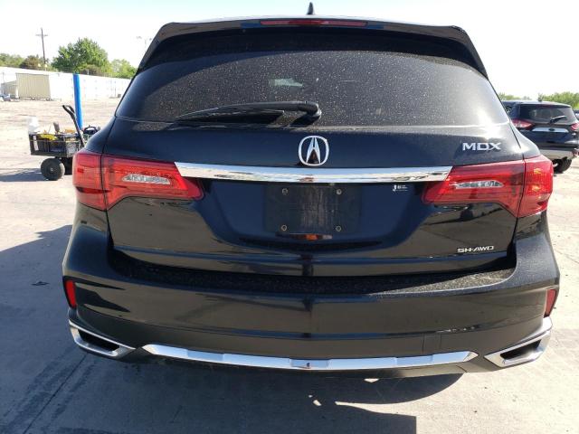 5J8YD4H52JL008052 - 2018 ACURA MDX TECHNOLOGY Чорний фото 6