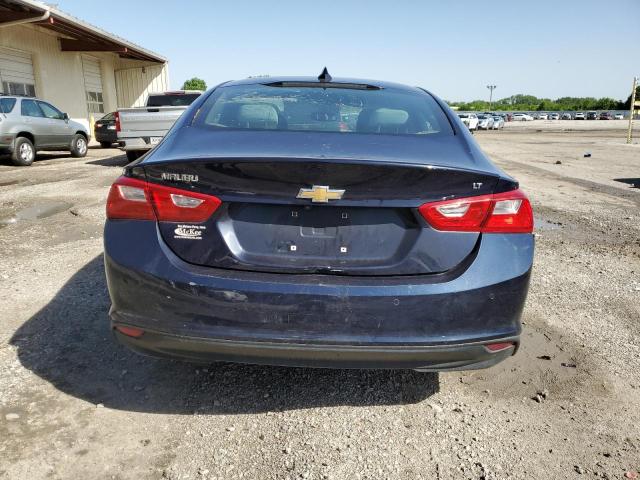 1G1ZE5STXHF259948 - 2017 CHEVROLET MALIBU LT BLUE photo 6