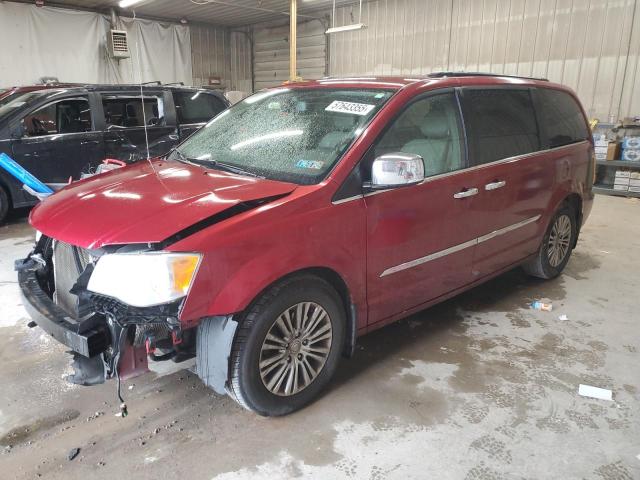 2C4RC1CG6DR785665 - 2013 CHRYSLER TOWN & COU TOURING L RED photo 1