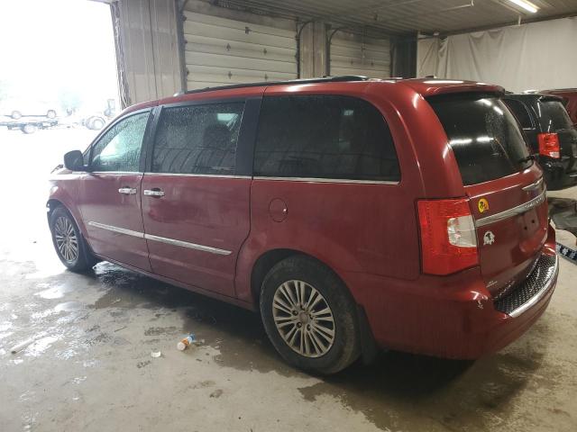 2C4RC1CG6DR785665 - 2013 CHRYSLER TOWN & COU TOURING L RED photo 2