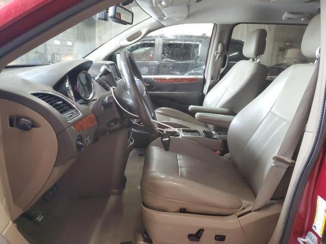 2C4RC1CG6DR785665 - 2013 CHRYSLER TOWN & COU TOURING L RED photo 7