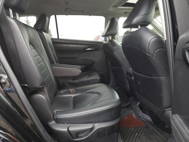 5TDGZRAH8NS099636 - 2022 TOYOTA HIGHLANDER XLE BLACK photo 11