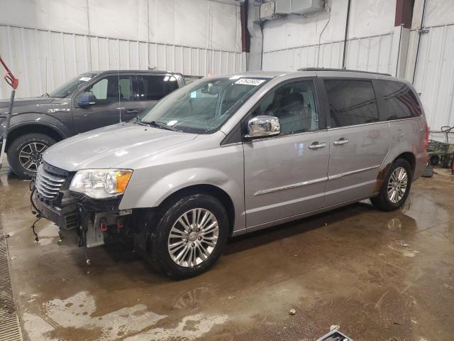 2C4RC1CG3ER107456 - 2014 CHRYSLER TOWN & COU TOURING L GRAY photo 1