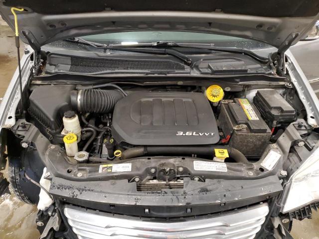 2C4RC1CG3ER107456 - 2014 CHRYSLER TOWN & COU TOURING L GRAY photo 12