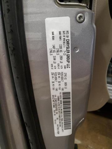 2C4RC1CG3ER107456 - 2014 CHRYSLER TOWN & COU TOURING L GRAY photo 13