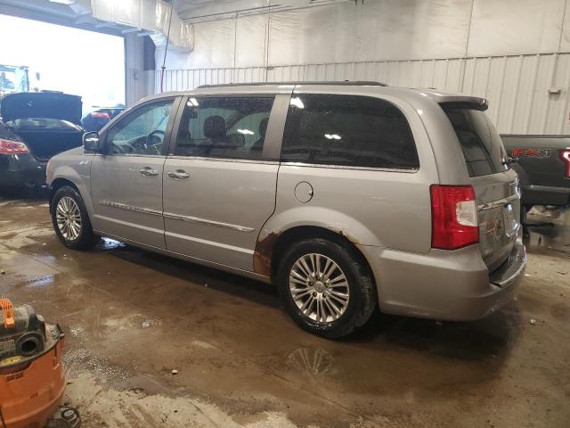 2C4RC1CG3ER107456 - 2014 CHRYSLER TOWN & COU TOURING L GRAY photo 2