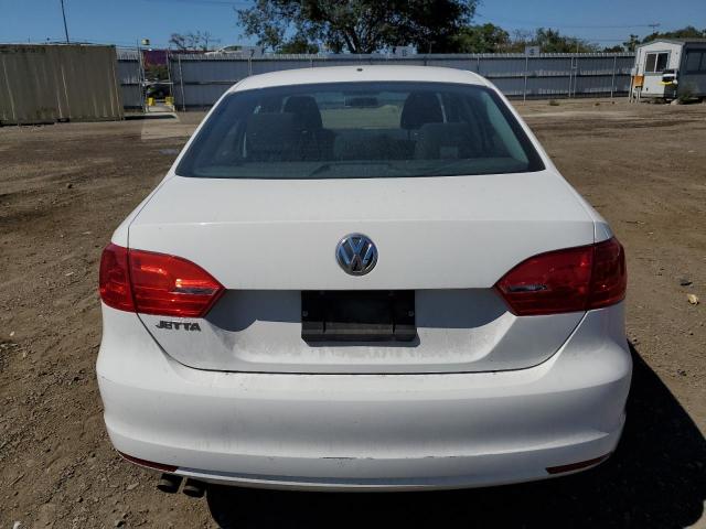 3VW2K7AJ4DM400680 - 2013 VOLKSWAGEN JETTA BASE Weiß Foto 6