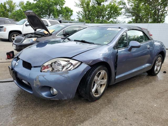 4A3AL25F47E048261 - 2007 MITSUBISHI ECLIPSE SPYDER GS BLUE photo 1