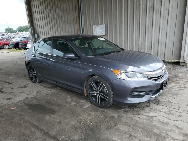 1HGCR2F59HA092511 - 2017 HONDA ACCORD SPORT GRAY photo 4