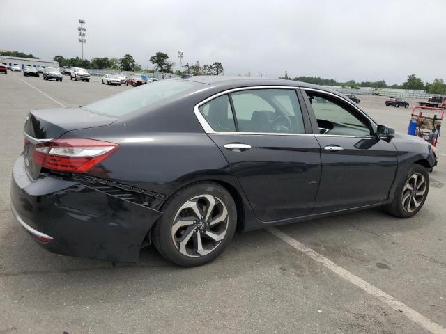 1HGCR2F85HA154643 - 2017 HONDA ACCORD EXL BLACK photo 3