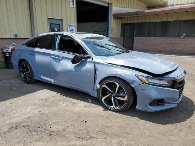 1HGCV2F3XNA011571 - 2022 HONDA ACCORD SPORT GRAY photo 4