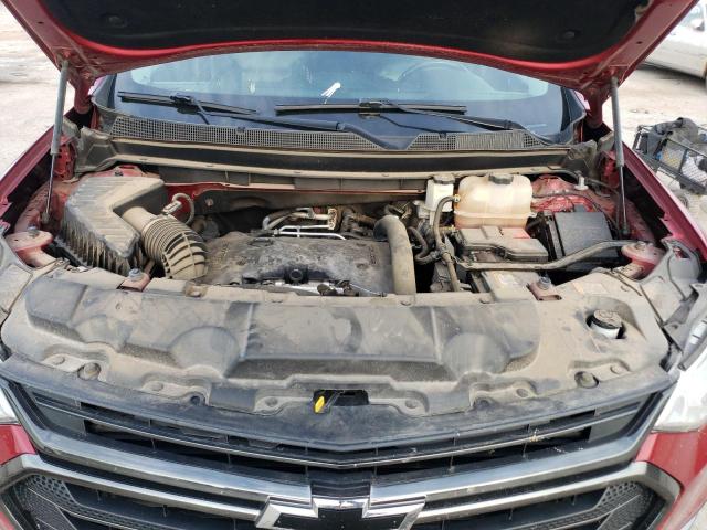 1GNERJKX3KJ162589 - 2019 CHEVROLET TRAVERSE RS RED photo 12