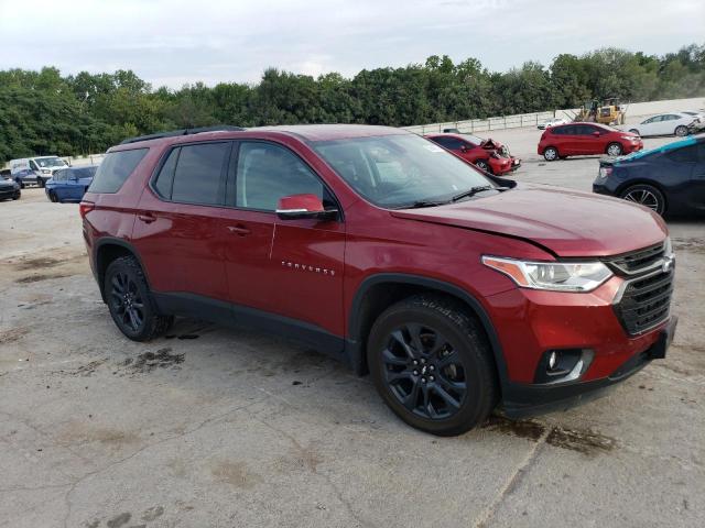 1GNERJKX3KJ162589 - 2019 CHEVROLET TRAVERSE RS RED photo 4