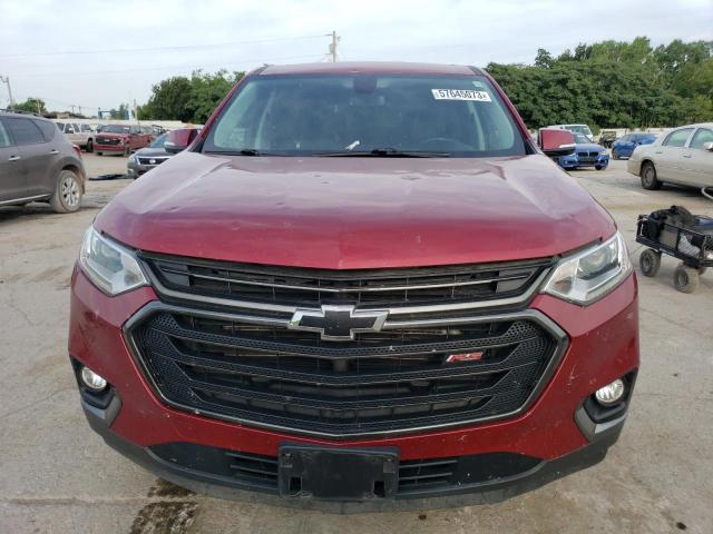 1GNERJKX3KJ162589 - 2019 CHEVROLET TRAVERSE RS RED photo 5