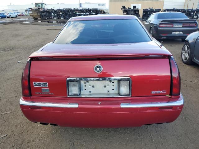 1G6EL12Y41B100827 - 2001 CADILLAC ELDORADO ESC RED photo 6