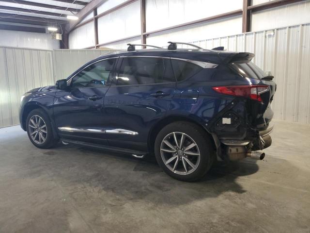 5J8TC2H73KL801476 - 2019 ACURA RDX ADVANCE BLUE photo 2