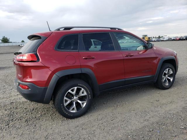 1C4PJMBS5GW359515 - 2016 JEEP CHEROKEE TRAILHAWK RED photo 3