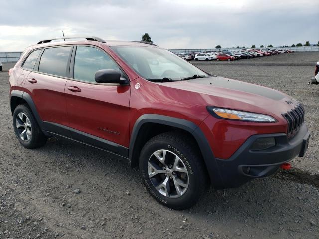 1C4PJMBS5GW359515 - 2016 JEEP CHEROKEE TRAILHAWK RED photo 4