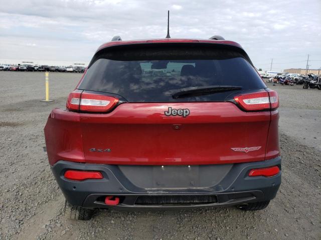 1C4PJMBS5GW359515 - 2016 JEEP CHEROKEE TRAILHAWK RED photo 6