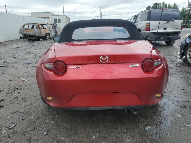 JM1NDAB77H0123610 - 2017 MAZDA MX-5 MIATA SPORT RED photo 6