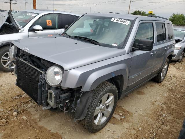 1C4NJRFB0HD114729 - 2017 JEEP PATRIOT LATITUDE SILVER photo 1