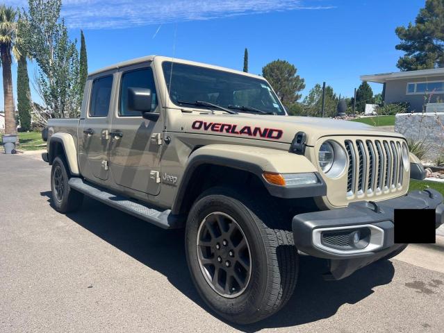 1C6HJTFG3LL207496 - 2020 JEEP GLADIATOR OVERLAND TAN photo 1