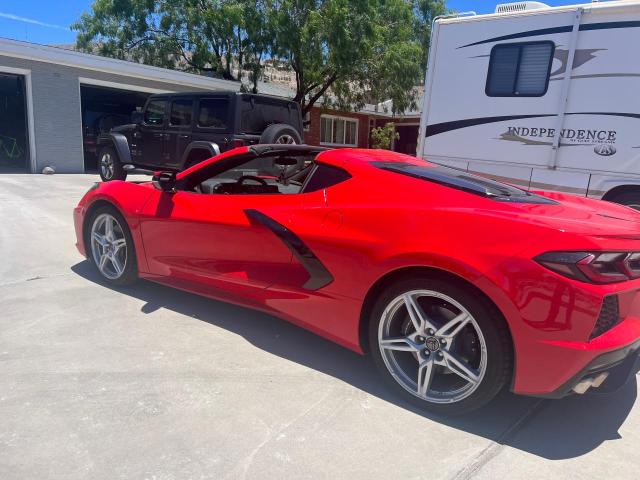 1G1YA2D47P5106220 - 2023 CHEVROLET CORVETTE STINGRAY 1LT RED photo 3