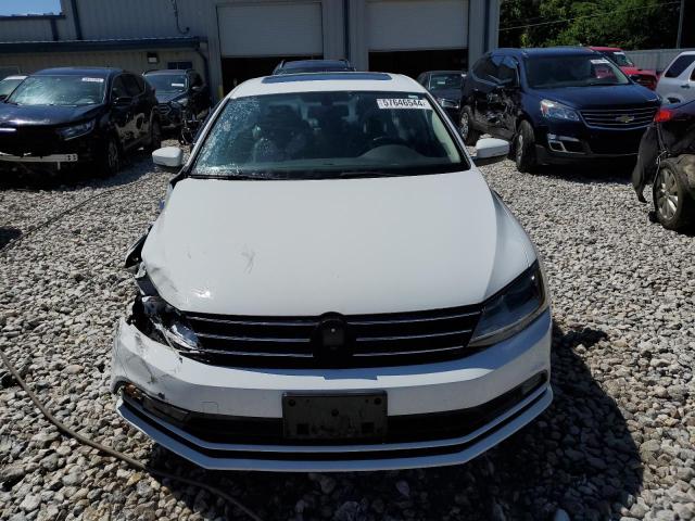 3VWL17AJ6HM375746 - 2017 VOLKSWAGEN JETTA SEL WHITE photo 5