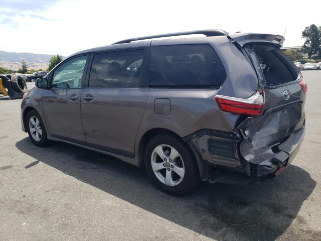 5TDKZ3DC0LS063234 - 2020 TOYOTA SIENNA LE GRAY photo 2