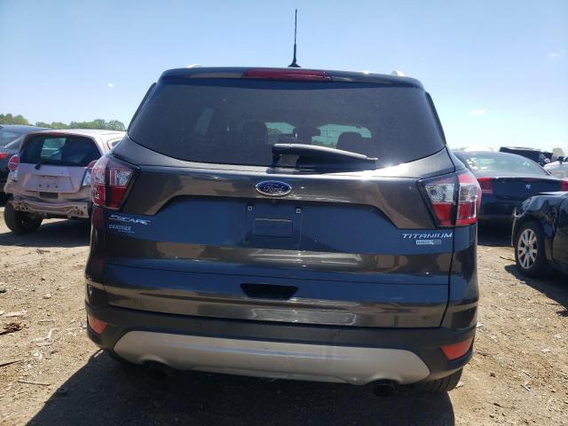 1FMCU9J94JUD34640 - 2018 FORD ESCAPE TITANIUM GRAY photo 6