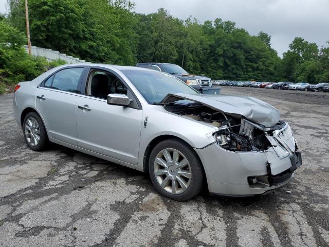 3LNHL2JCXAR752767 - 2010 LINCOLN MKZ SILVER photo 4