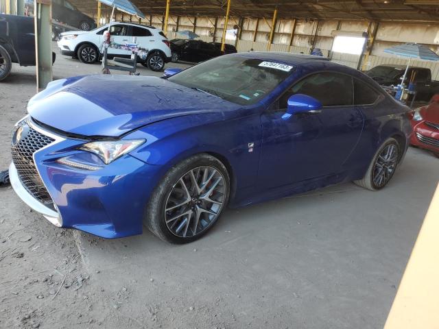 JTHHE5BC1G5011674 - 2016 LEXUS RC 350 BLUE photo 1