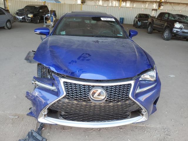 JTHHE5BC1G5011674 - 2016 LEXUS RC 350 BLUE photo 5