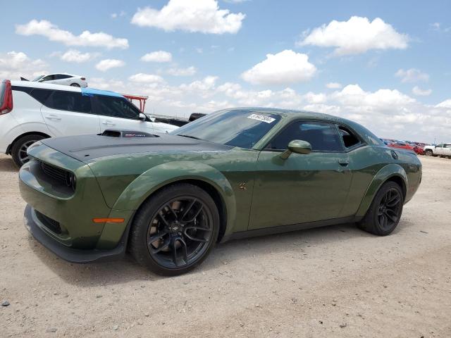 2C3CDZFJ1NH241837 - 2022 DODGE CHALLENGER R/T SCAT PACK GREEN photo 1